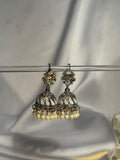 Chakor silver booti Rang-e-desi white