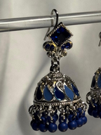 Chakor silver booti Rang-e-desi blue