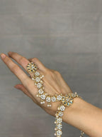 hath phool gold floral