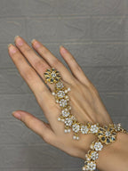 hath phool gold floral