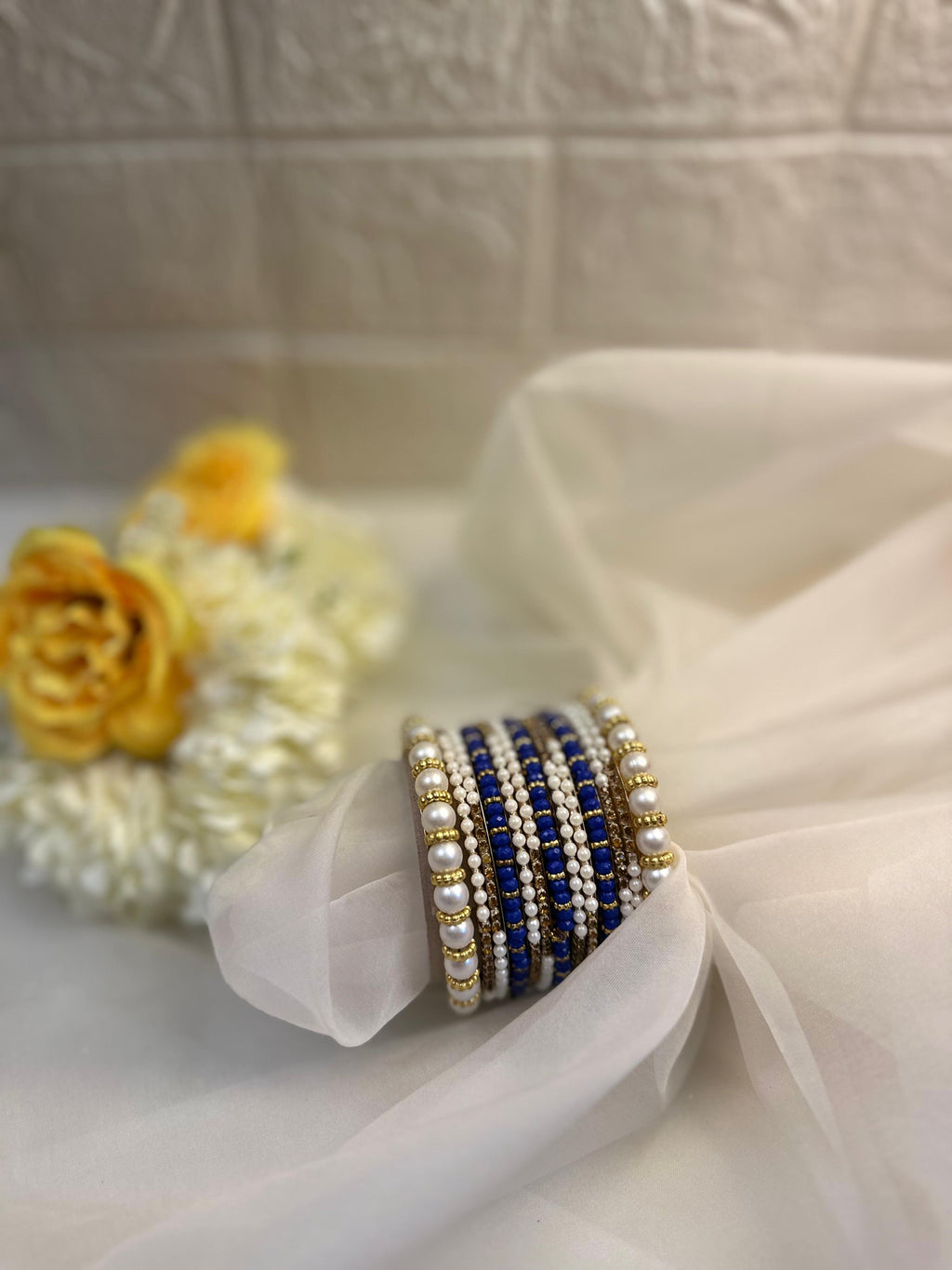 Moti Bangles (Midnight Blue)