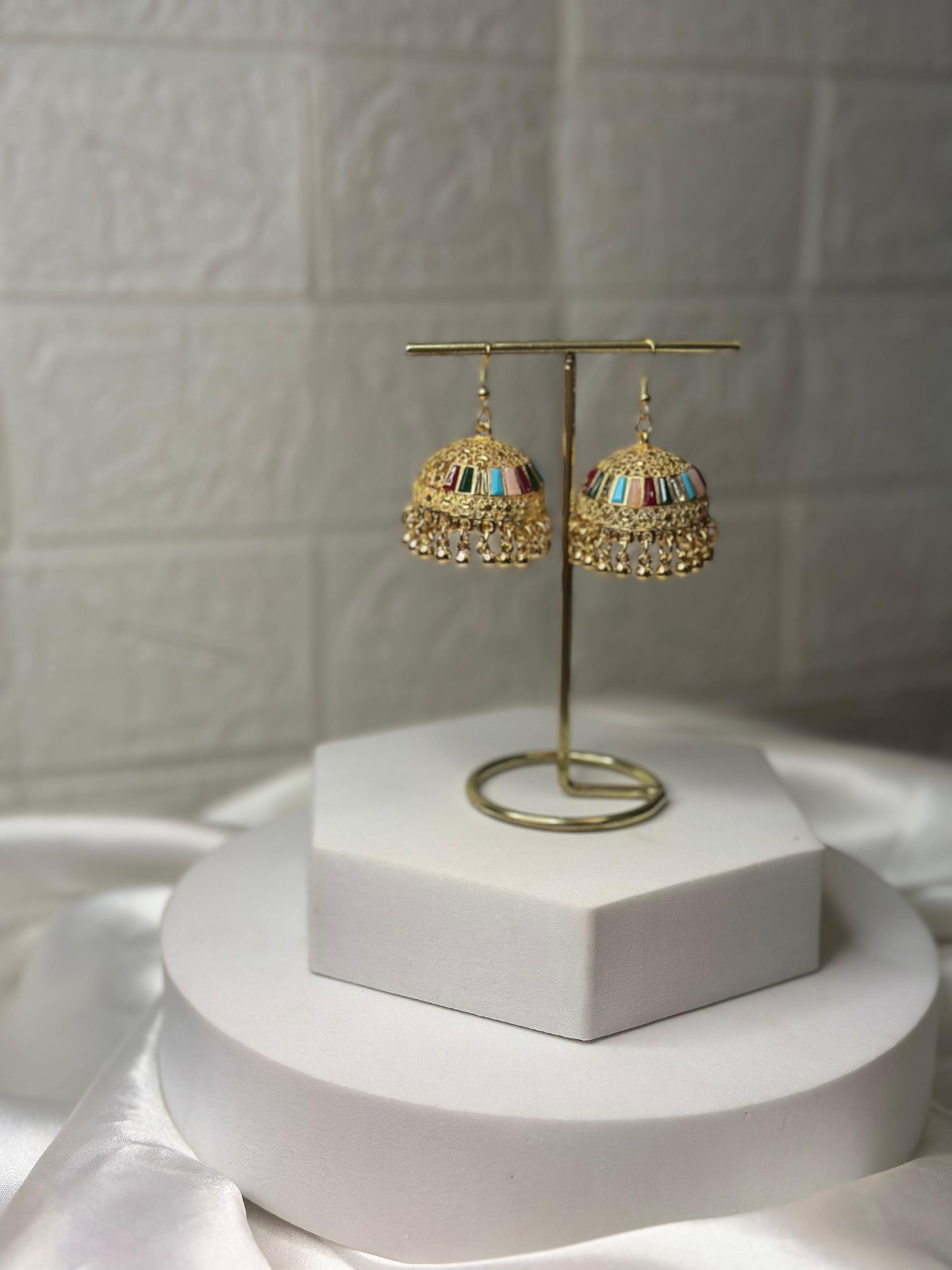 Katoori Jhumki (Multi Color)