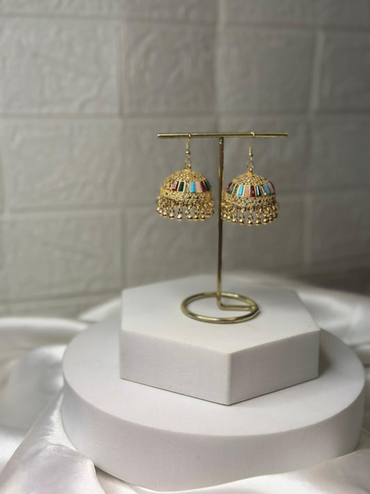 Katoori Jhumki (Multi Color)