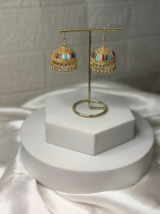 Katoori Jhumki (Multi Color)