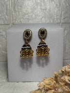 Royal Oval Drops (Gold and Black)