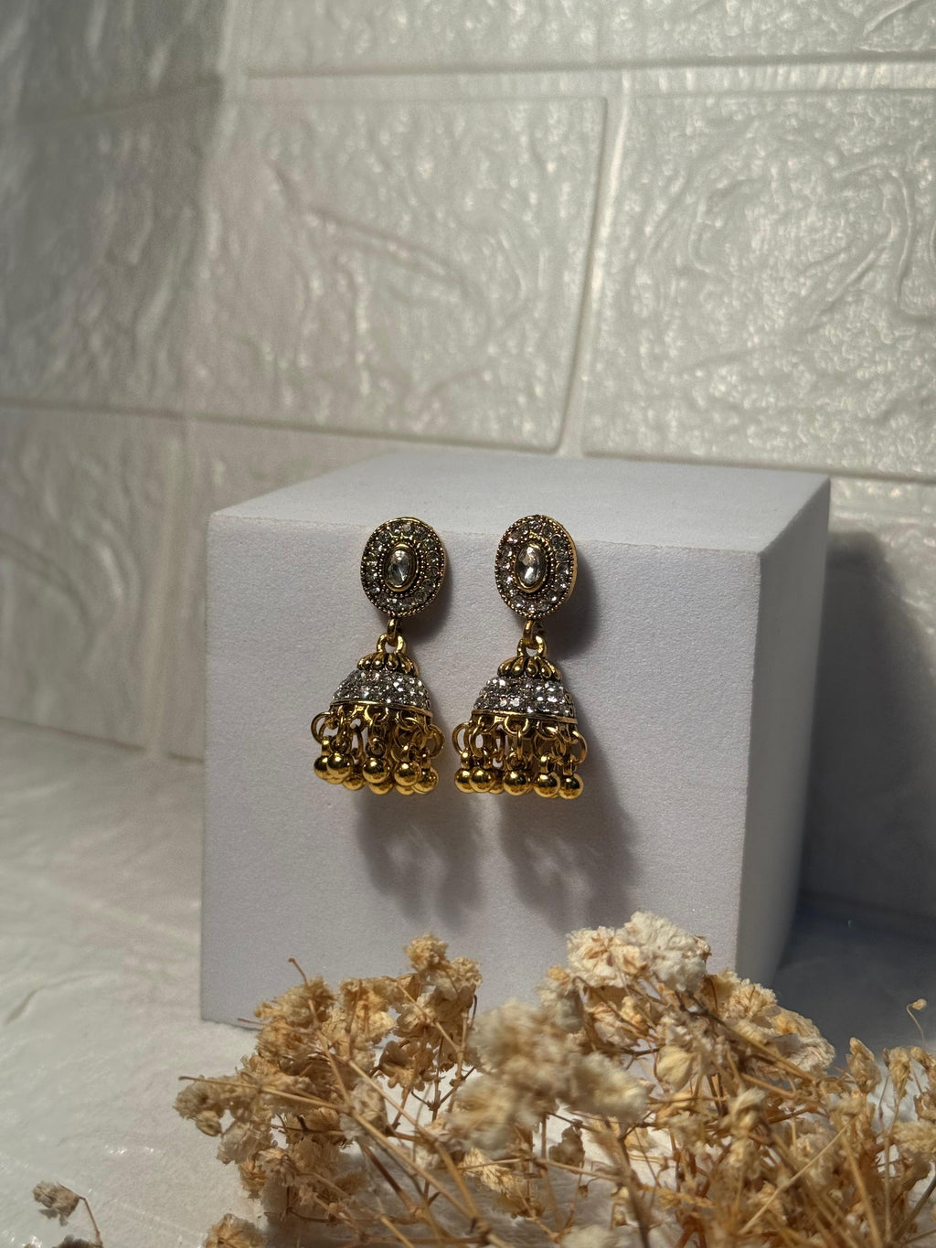 Royal Oval Drops (Gold and Silver)