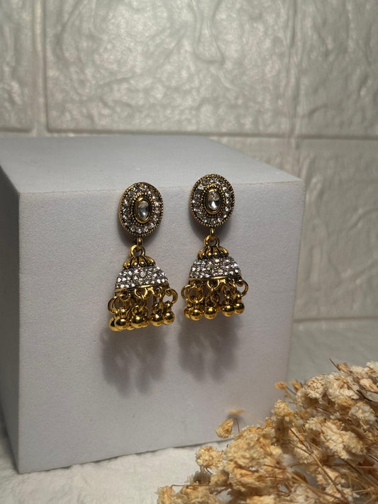 Royal Oval Drops (Gold and Silver)