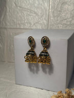 Royal Oval Drops (Gold and Green)