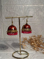 Dil Jhumki (Maroon)