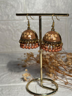 Dil Jhumki (Brown and Beige)