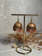 Dil Jhumki (Brown and Beige)