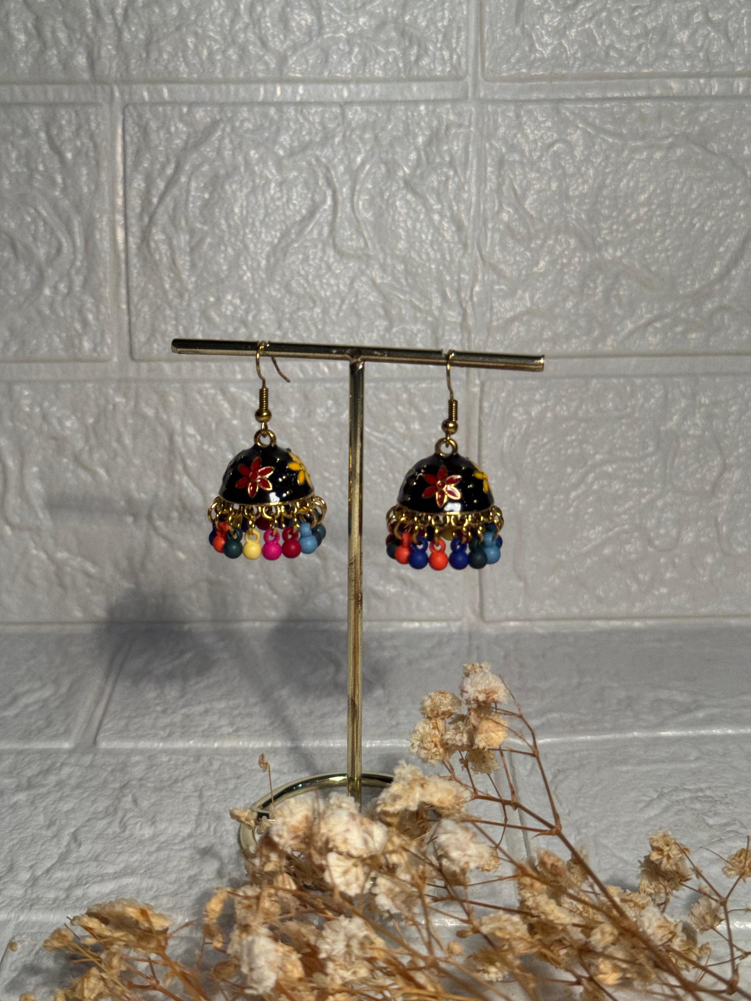 Alishba Jhumkay (Multicolor)