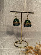 Alishba Jhumkay (Green)