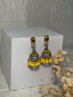 Zanaib Jhumki (Yellow)
