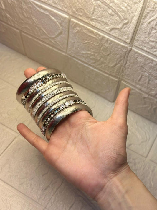 bedazzled bangle set bundle