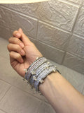 White bangle bundle