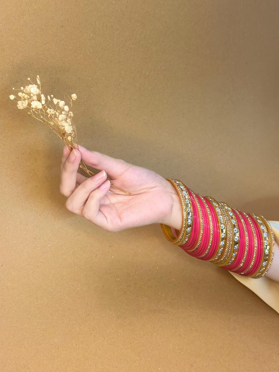 Indian bangle- kajal set