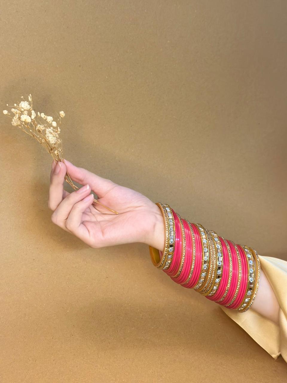 Indian bangle- kajal set