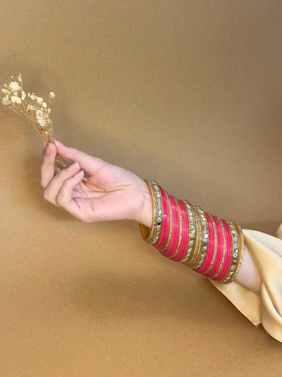 Indian bangle- kajal set