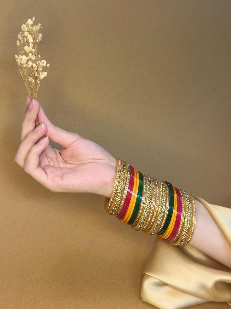 Indian bangle - Esha set