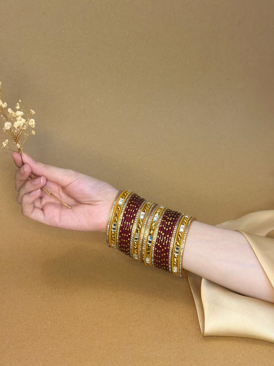 Indian bangle - dia set
