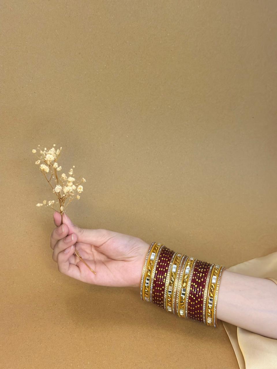 Indian bangle - dia set