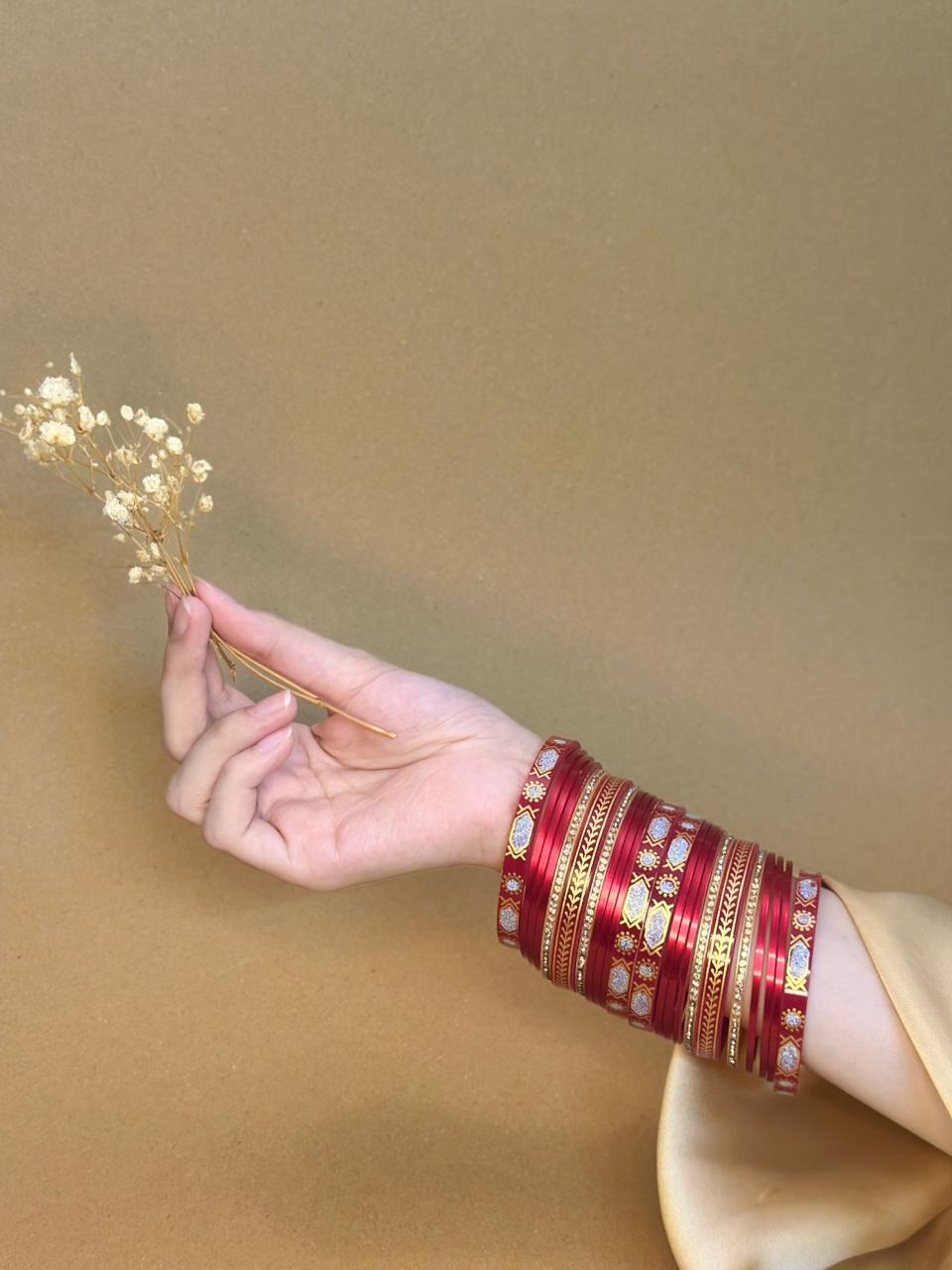 Indian bangle - preeti set