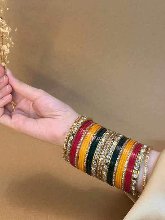 Indian bangle - radhika set