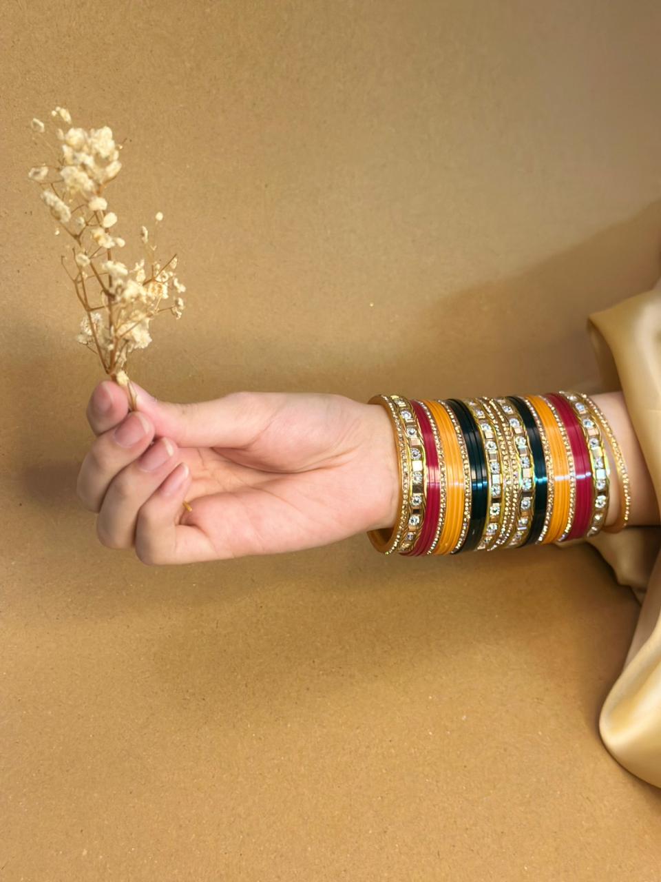 Indian bangle - radhika set