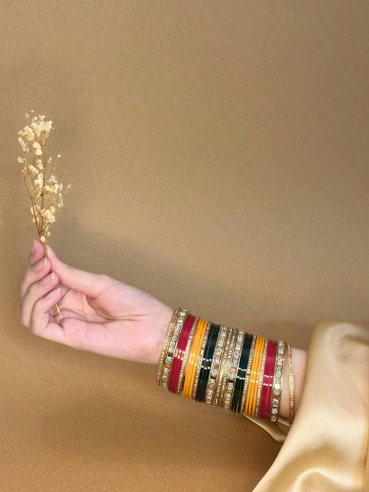 Indian bangle - radhika set