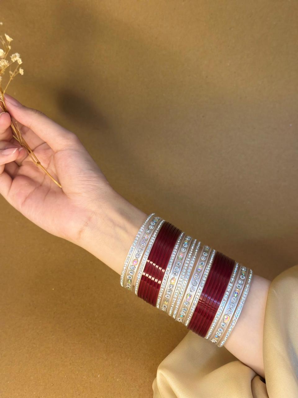 Indian bangle - shruti set