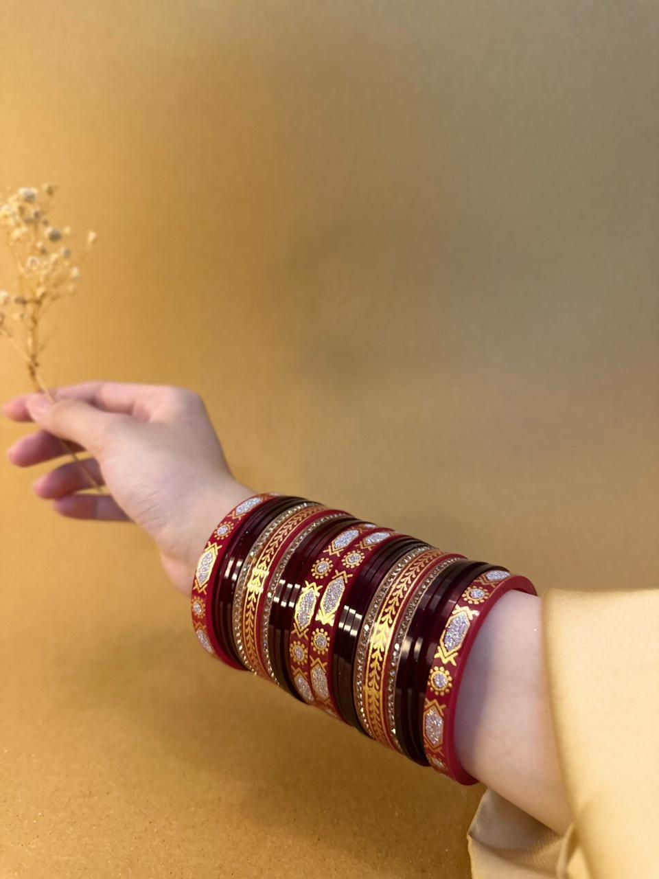 Indian bangle - sanjana set