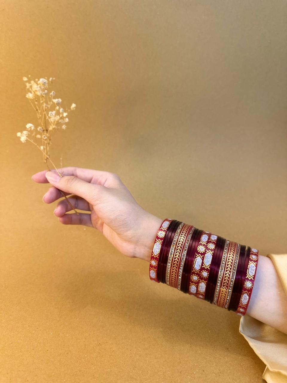 Indian bangle - sanjana set