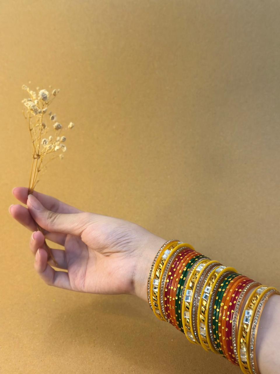 Indian bangle - khushi set