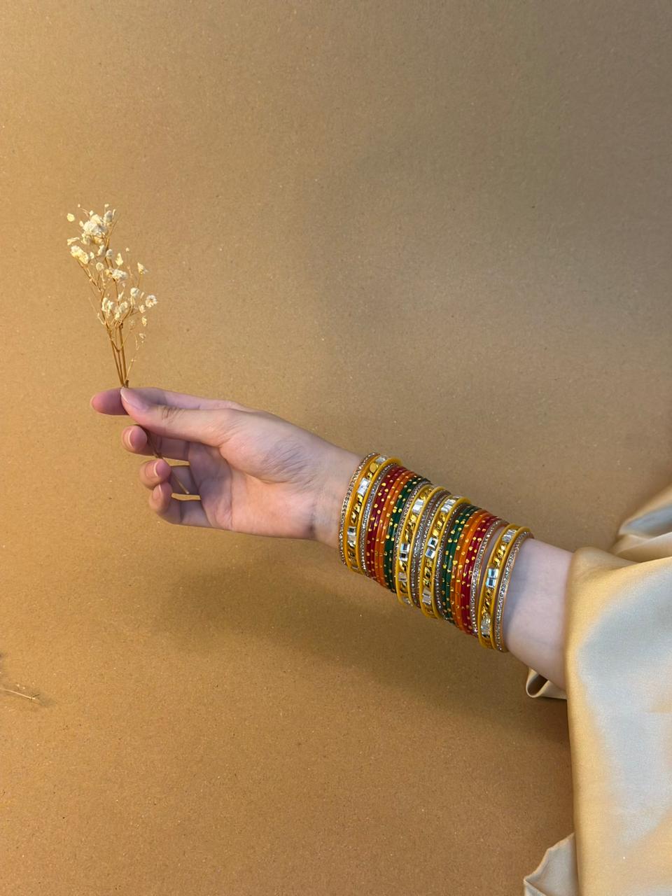Indian bangle - khushi set