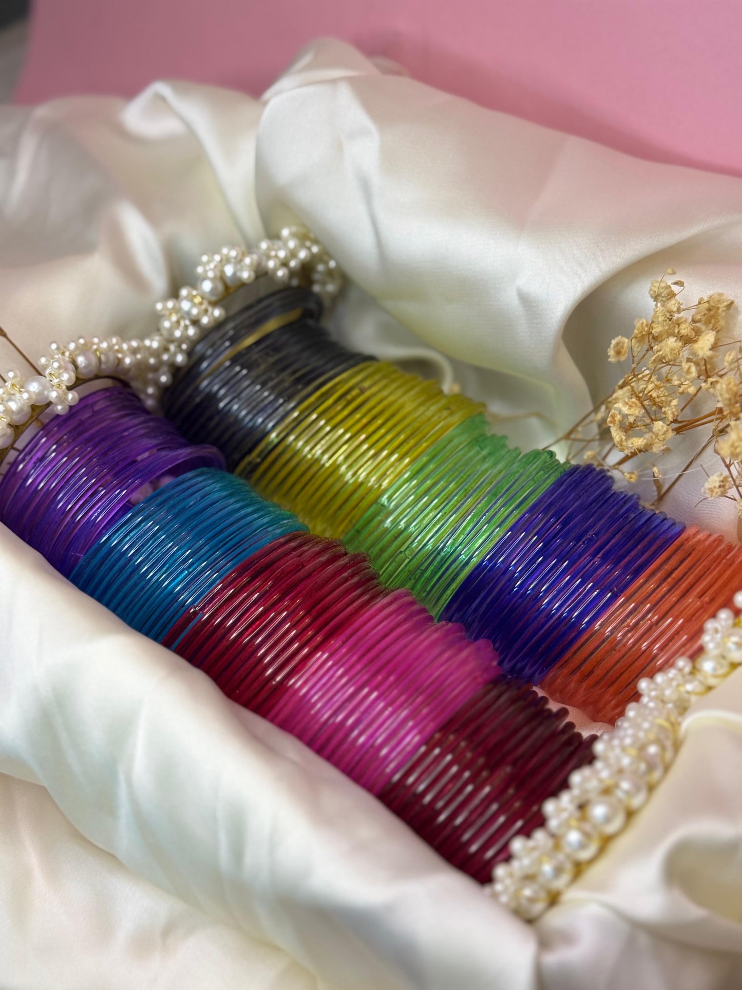 Glass Bangle- 10 set