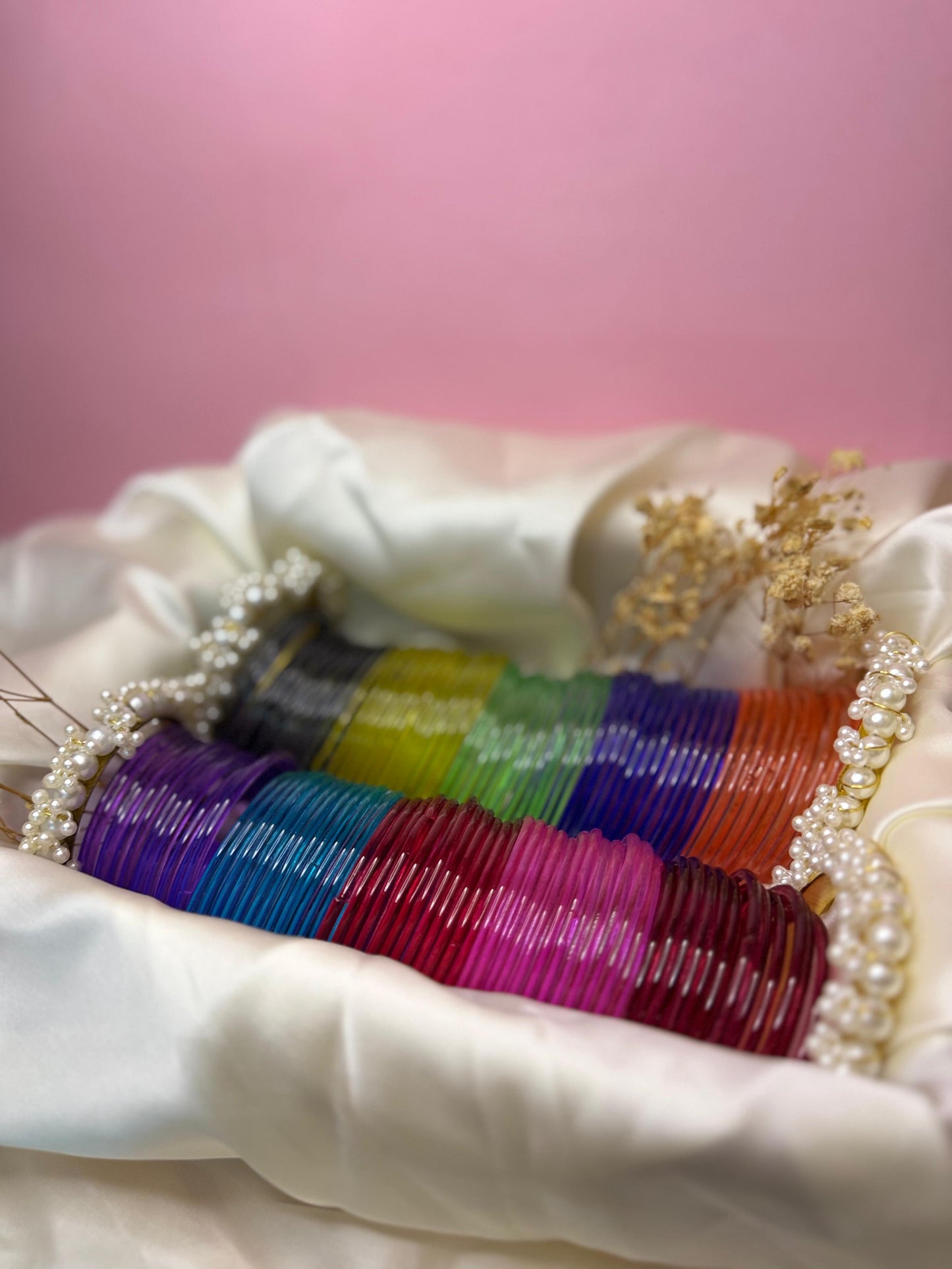 Glass Bangle- 10 set