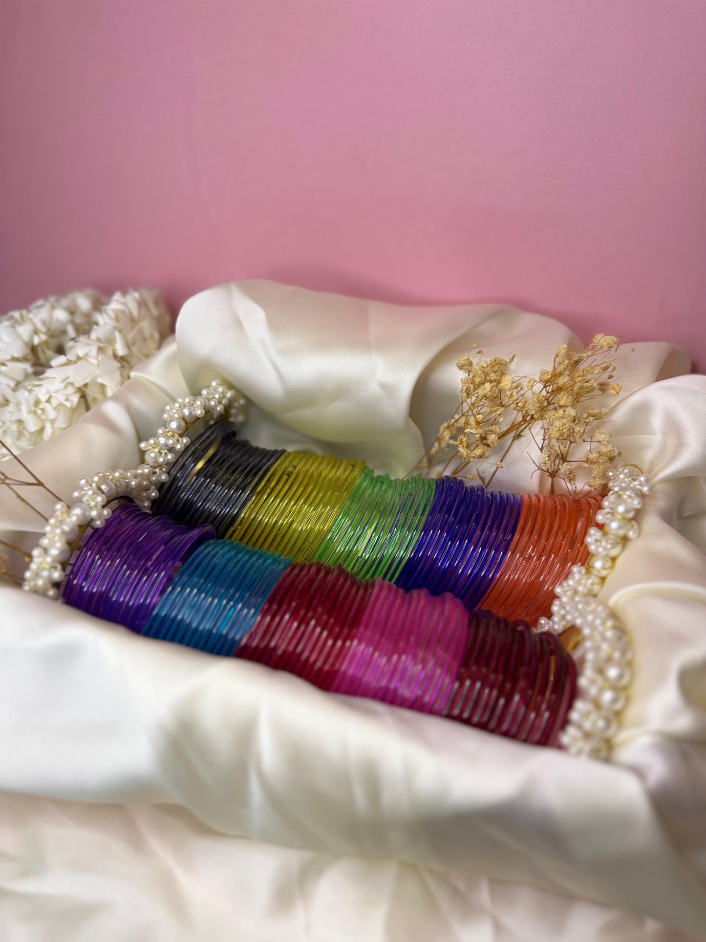 Glass Bangle- 10 set