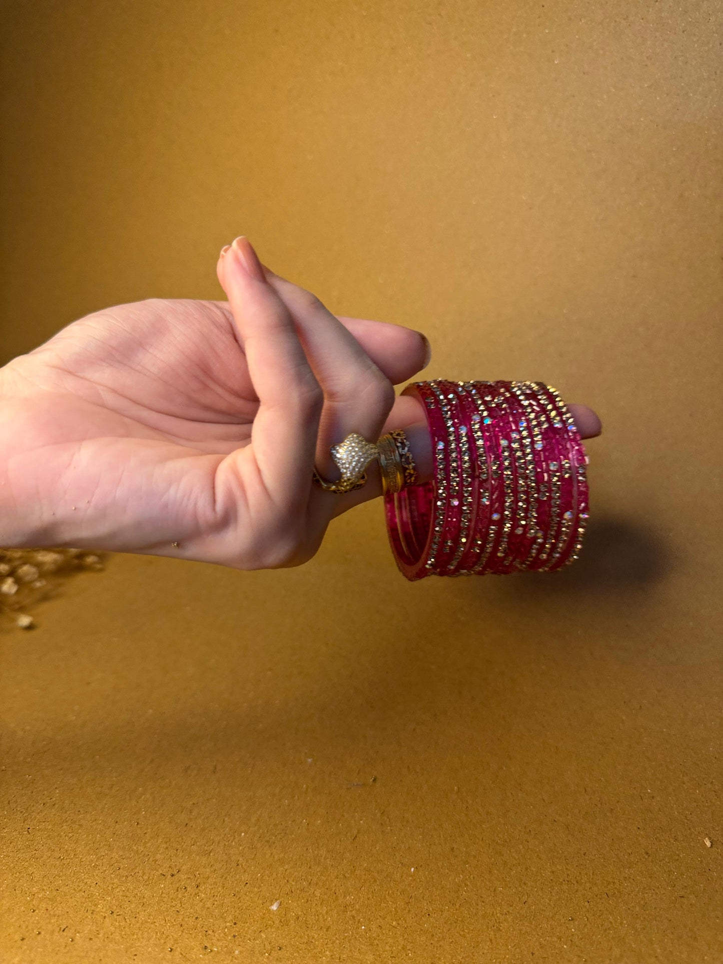 Raindrop bangles (nageena)