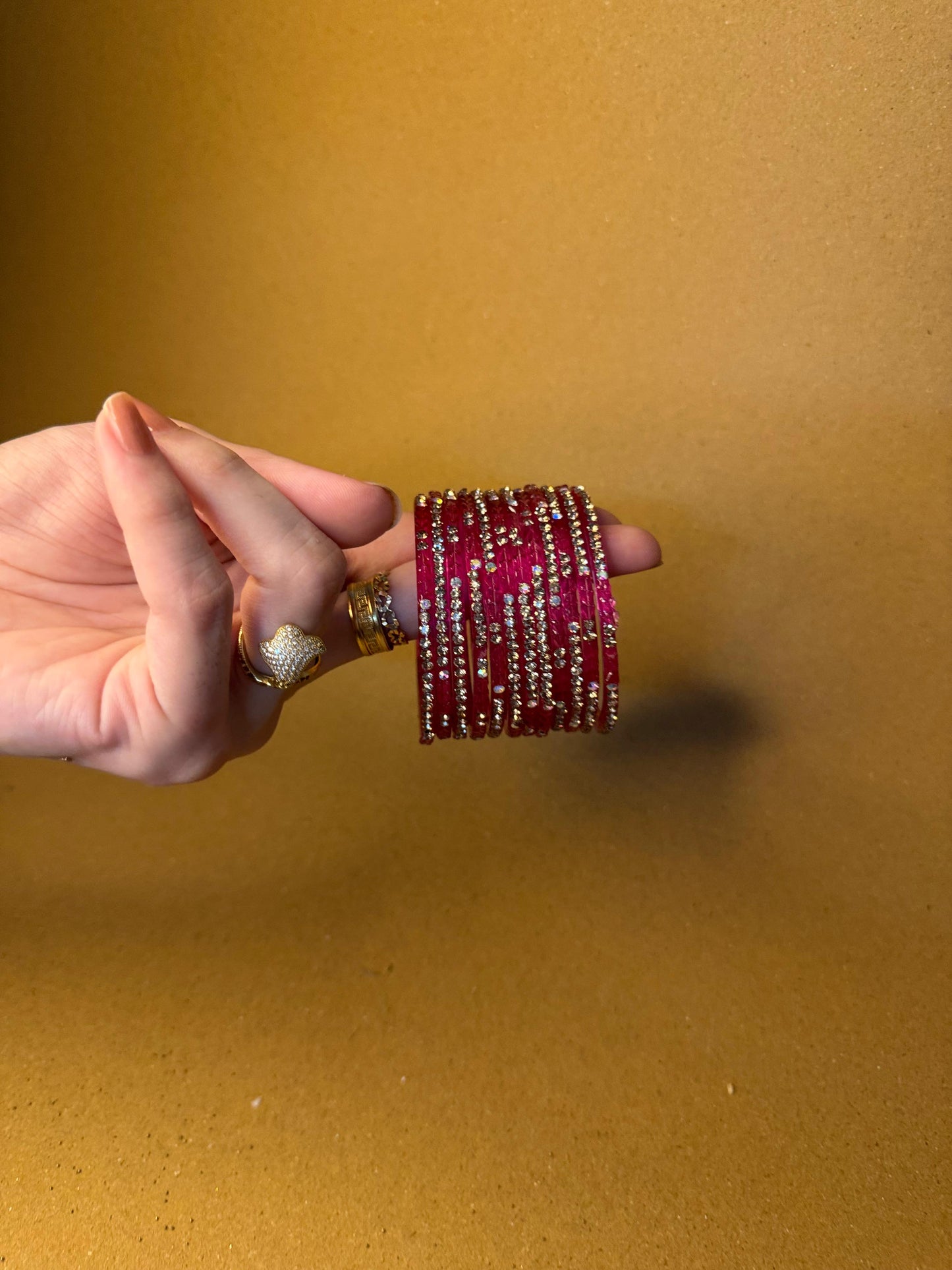 Raindrop bangles (nageena)