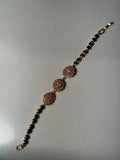 Trio floral bracelet gold