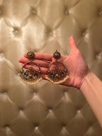 Husan Ara Earrings- antique Gold (aara collection)