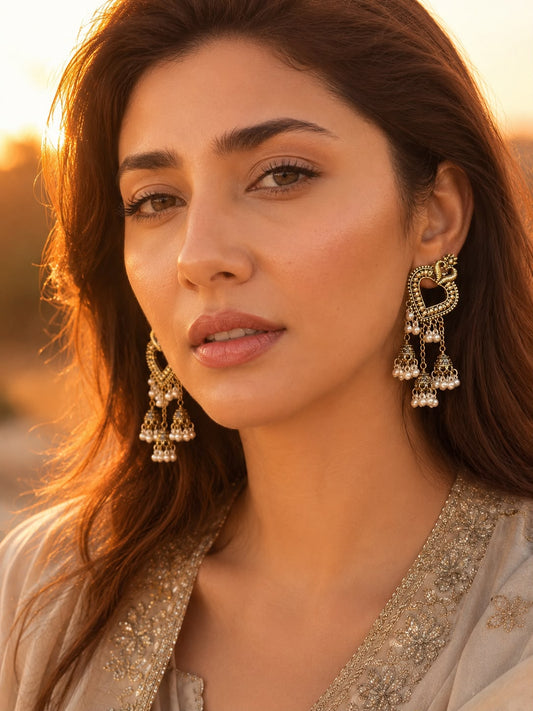 Roshan-Aara 2.0 Earrings- (aara collection)