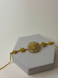 Gold elegant bracelet