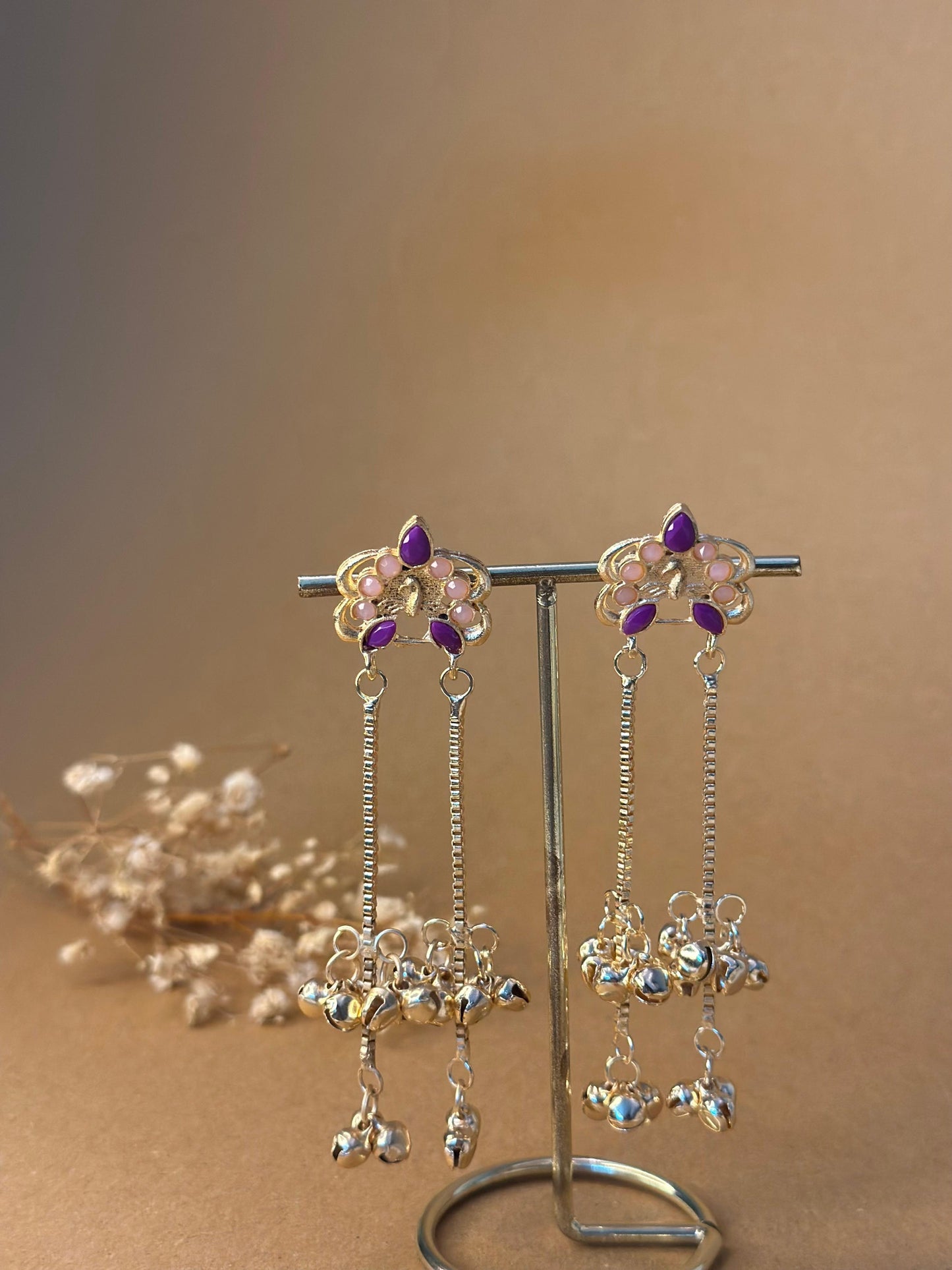 Patang (pink purple and gold)