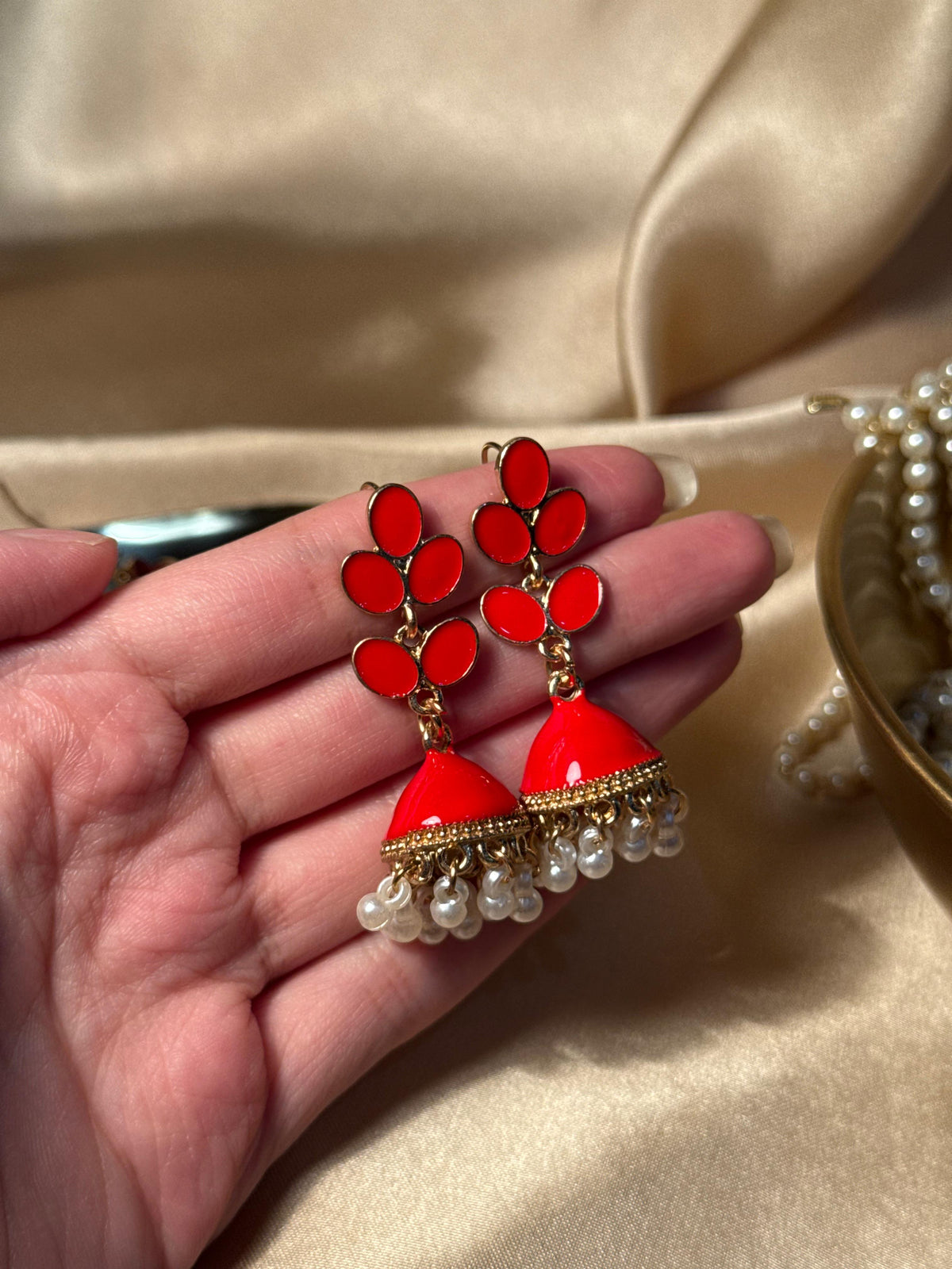 Booti Jhumki - Red