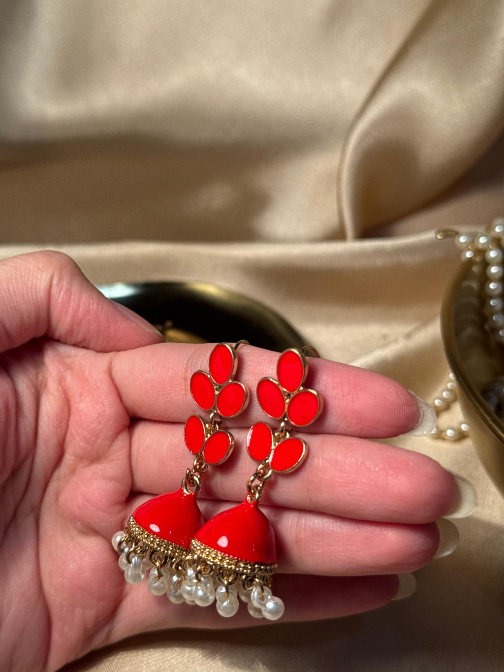 Booti Jhumki - Red