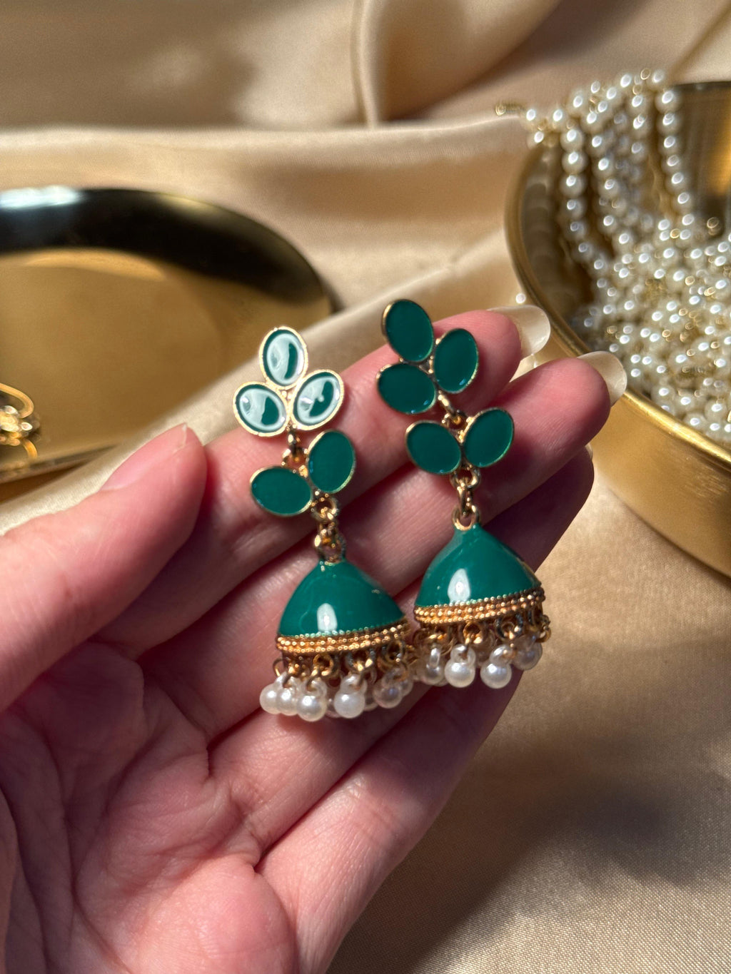 Booti Jhumki - Green