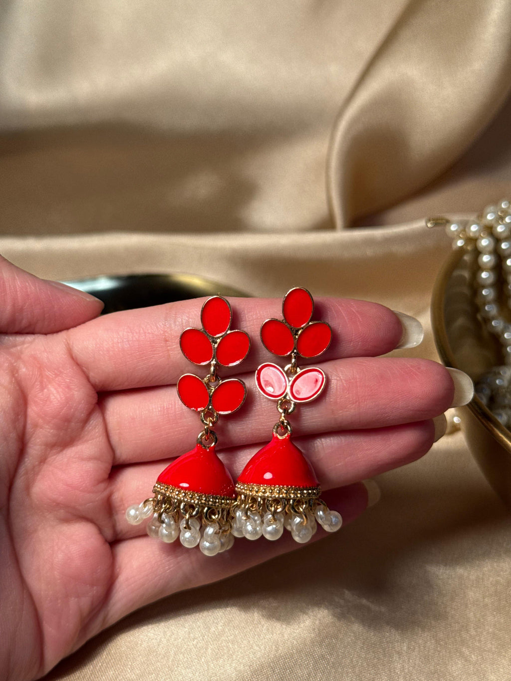 Booti Jhumki - Red