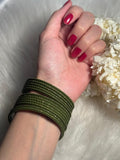 Basant bangle dark green 2.0 (kids collection)